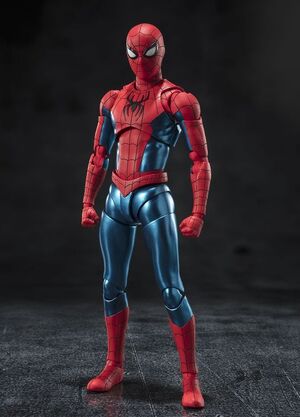 SPIDERMAN NO WAY HOME MARVEL SH FIGUARTS FIG 17,8 CM SPIDERMAN (NEW RED & BLUE SUIT)