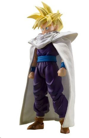 DRAGON BALL Z FIGURA 11 CM SH FIGUARTS SUPER SAIYAN SON GOHAN THE WARRIOR WHO SURPASSED GOKU