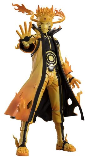 NARUTO FIG SH FIGUARTS NARUTO UZUMAKI (KURAMA LINK MODE) 15 CM