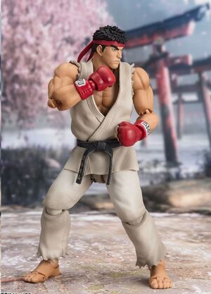 STREET FIGHTER SERIES SH FIGUARTS FIG 15 CM RYU OUTFIT II