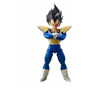 DRAGON BALL Z FIGURA S.H. FIGUARTS VEGETA 24000 POWER LEVEL 14 CM