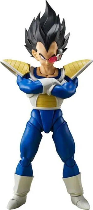 DRAGON BALL Z FIGURA S.H. FIGUARTS VEGETA 24000 POWER LEVEL 14 CM