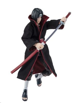 NARUTO SH FIGUARTS ITACHI UCHIHA - NARUTOP99 EDITION FIGURA 15,5 CM