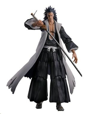 BLEACH THOUSAND-YEAR BLOOD WAR SH FIGUARTS FIG 17 CM KENPACHI ZARAKI