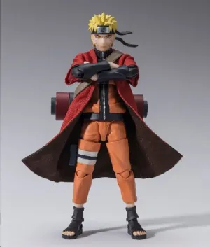 NARUTO SHIPPUDEN SH FIGUARTS FIGURA NARUTO UZUMAKI SAGE MODE SAVIOR OF KONOHA  14,5 CM