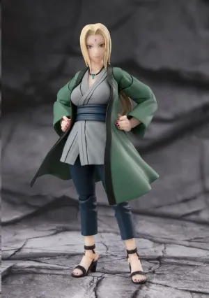 NARUTO FIGURA SHFIGUARTS TSUNADE EL LEGENDARIO NINJA MÉDICO 14 CM