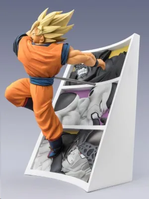 DRAGON BALL Z FIGURA FIGUARTS ZERO SON GOKU TRAIL OF BATTLES 22 CM