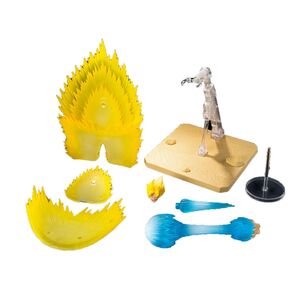 DRAGON BALL EFFECT PARTS SH FIGUARTS SUPER SAIYAN SON GOKUS SET TELEPORT KAMEHAMEHA VER. 15 CM