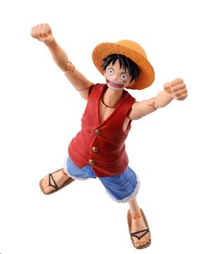 ONE PIECE SH FIGUARTS FIGURA MONKEY D. LUFFY - ROMANCE DAWN 14,5 CM