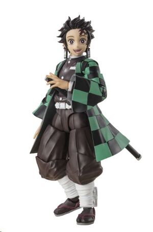 GUARDIANES DE LA NOCHE SH FIGUARTS FIGURA TANJIRO KAMADO 14 CM