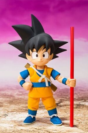 DRAGON BALL DAIMA FIGURA S.H.FIGUARTS SON GOKU MINI 7 CM