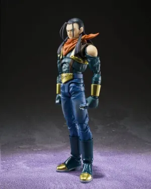 DRAGON BALL GT SH FIGUARTS PREMIUM  FIGURA 15 CM SUPER ANDROID 17