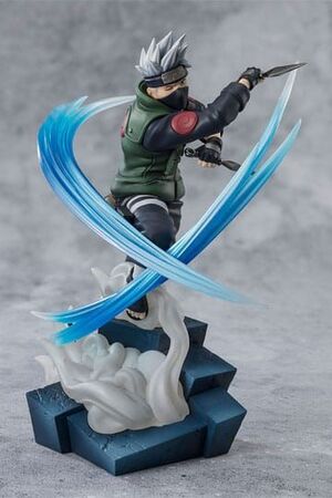 NARUTO SHIPPUDEN FIGUARTS ZERO EXTRA BATTLE ESTATUA PVC KAKASHI HATAKE CONCLUSION WITH ONE ONCE CALLED FRIEND 20 CM