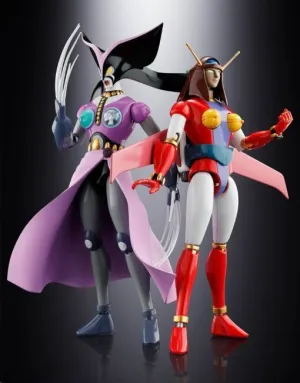 GREAT MAZINGER SOUL OF CHOGOKIN SET FIGURAS GX-114 JANUS & GX-12R VENUS 17 / 16 CM