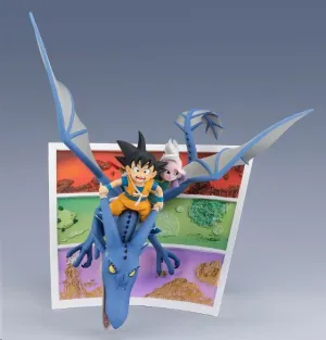 DRAGON BALL DAIMA FIGUARTS ZERO COLLECTORS SHOP SON GOKU (MINI) & SUPREME KAI (MINI) 23 CM