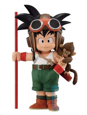 DRAGON BALL FIGURA ICHIBANSHO  SNAP COLLECTION GOKU NIÑO 15 CM