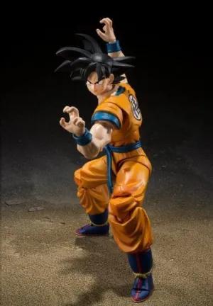 DRAGON BALL FIGURA S.H. FIGUARTS SON GOKU SUPER HERO 14 CM
