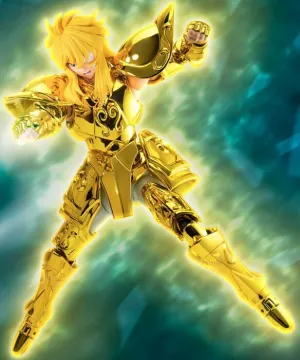 SAINT SEIYA CLOTH MYTH EX AQUARIUS HYOGA INHERITOR OF THE GOLD CLOTH FIGURA 17,5 CM