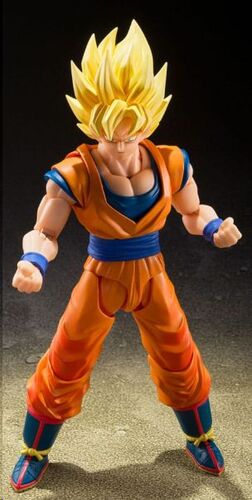 DRAGON BALL Z FIGURA S.H.FIGUARTS SUPER SAIYAN SON GOKU THE GAMES BEGIN VER. 15 CM