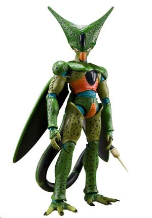 DRAGONBALL Z FIGURA S.H. FIGUARTS CELL FIRST FORM REISSUE 17 CM