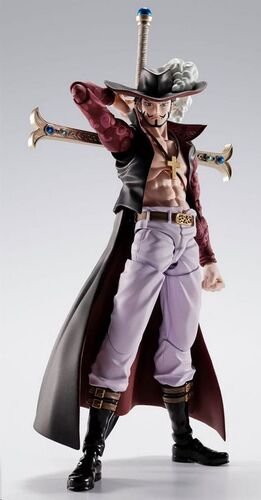 ONE PIECE FIGURA S.H.FIGUARTS DRACULE MIHAWK HAWKEYE 17 CM