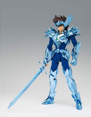 CABALLEROS DEL ZODIACO CLOTH MYTH EX ODIN SEIYA 17 CM