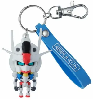 GUNDAM LLAVERO 3D DE GOMA AERPLA-KUN