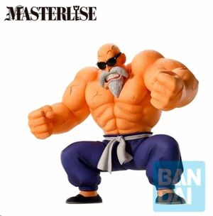 DRAGON BALL FIGURA MASTERLISE ICHIBANSHO MASTER ROSHI (SON GOKU TRAINING SECTION) 21 CM