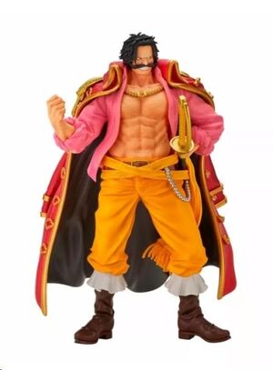 ONE PIECE FIGURA ISKHO GOL D. ROGER 21 CM