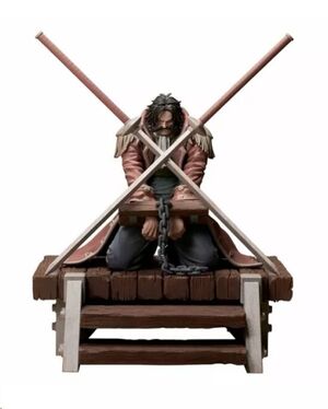 ONE PIECE FIGURA ISKHO ROGER KING 13 CM