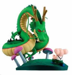 DRAGON BALL FIGURA ICHIBANSHO HISTORY OOLONG SHENRON 14 CM