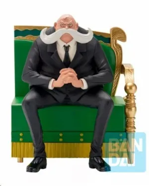 ONE PIECE FIGURA ICHIBANSHO THE THRONE OF POWER SAINT TOPMAN WARCURY 12 CM
