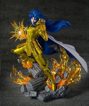 SAINT SEIYA FIGUARTS ZERO METALLIC TOUCH ESTATUA PVC GEMINI SAGA 21 CM