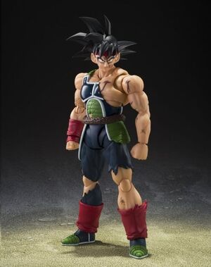 DRAGON BALL Z FIGURA S.H. FIGUARTS BARDOCK THE FATHER OF GOKU 15 CM