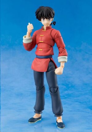 RANMA 1/2 FIGURA S.H. FIGUARTS RANMA SAOTOME 14 CM