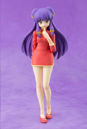 RANMA 1/2 FIGURA S.H. FIGUARTS SHAMPOO 13 CM