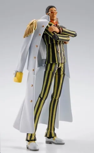 ONE PIECE FIGURA S.H.FIGUARTS BORSALINO -FUTURE ISLAND EGGHEAD- 20 CM
