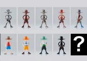 ONE PIECE MEMORIES OF ADVENTURE VOL. 01 FIGURAS 8,5 CM LUFFYS