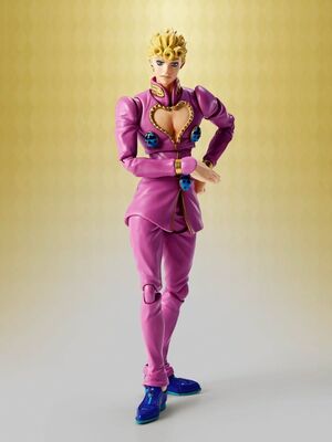 JOJO'S BIZARRE ADVENTURE: GOLDEN WIND FIGURA S.H.FIGUARTS GIORNO GIOVANNA 16 CM