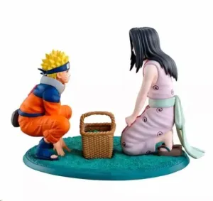 NARUTO FIGURA ICHIBANSHO LA TIERRA DE LAS OLAS UZUMAKI & HAKU 10 CM