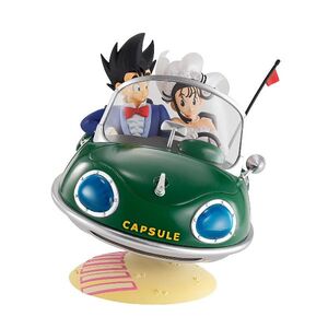 DRAGON BALL FIGURA SNAP COLLECTION II ICHIBANSHO SON GOKU Y SHISHI 14 CM