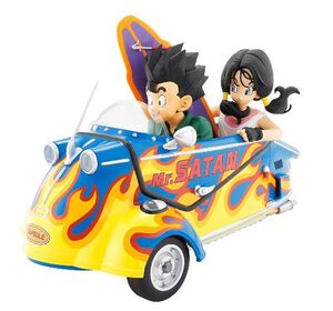DRAGON BALL FIGURA SNAP COLLECTION II ICHIBANSHO SON GOHAN Y VIDEL 16 CM