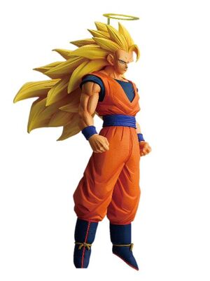 DRAGON BALL Z FIGURA MASTERLISE ICHIBANSHO SUPER SAIYAN 3 SON GOKU BATTLE OS THE SUPER SAIYAN 25 CM