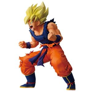 DRAGON BALL Z FIGURA MASTERLISE ICHIBANSHO SUPER SAIYAN SUPER SAIYAN SON GOKU BATTLE OS THE SUPER SAIYAN 19 CM