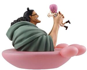 ONE PIECE FIGURA ICHIBANSHO KUMA & BONNEY SERIE DRAMATIC MEMORIES 13 CM