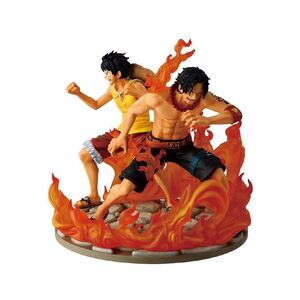 ONE PIECE FIGURA ICHIBANSHO ACE & LUFFY SERIES DRAMATIC MEMORIES 15 CM