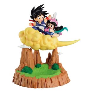 DRAGON BALL ADEVENTURA FIGURA ICHIBANSHO SON GOKU & CHICHI FANTASTIC 15 CM