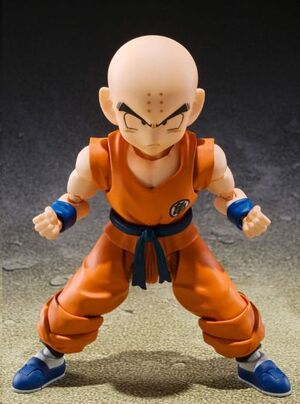 DRAGON BALL FIGURA S.H.FIGUARTS KRILLIN SON GOKU´S OLD FRIEND 11 CM