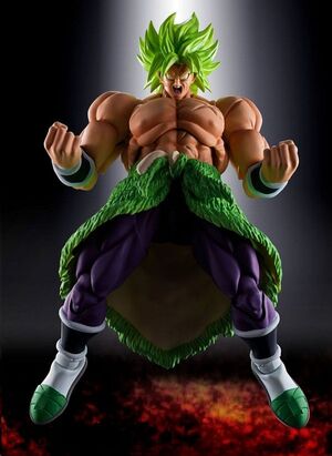 DRAGONBALL SUPER BROLY FIGURA S.H. FIGUARTS SUPER SAIYAN BROLY FULLPOWER 22 CM