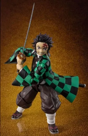 GUARDIANES DE LA NOCHE FIGURA S.H.FIGUARTS TANJIRO KAMADO THE FINAL BATTLE IN THE INFINITY CASTLE 14 CM